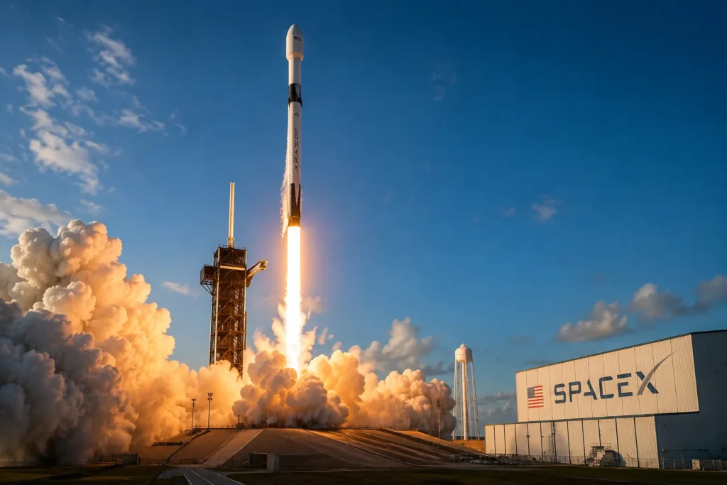 The Nasdaq 100 SpaceX